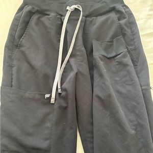 Fabletics black scrub pants